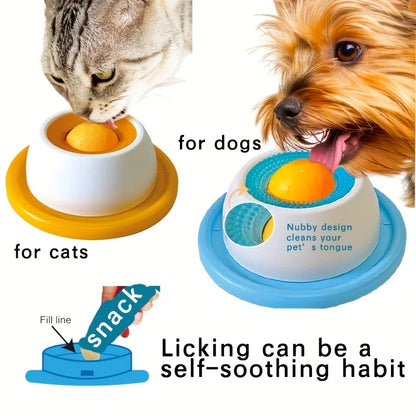 Try Slowly Licking Feeder, Dog Lick Toys | Useful to Clean Anti-Assette Pet for Calming Carpet for Medium and Animals