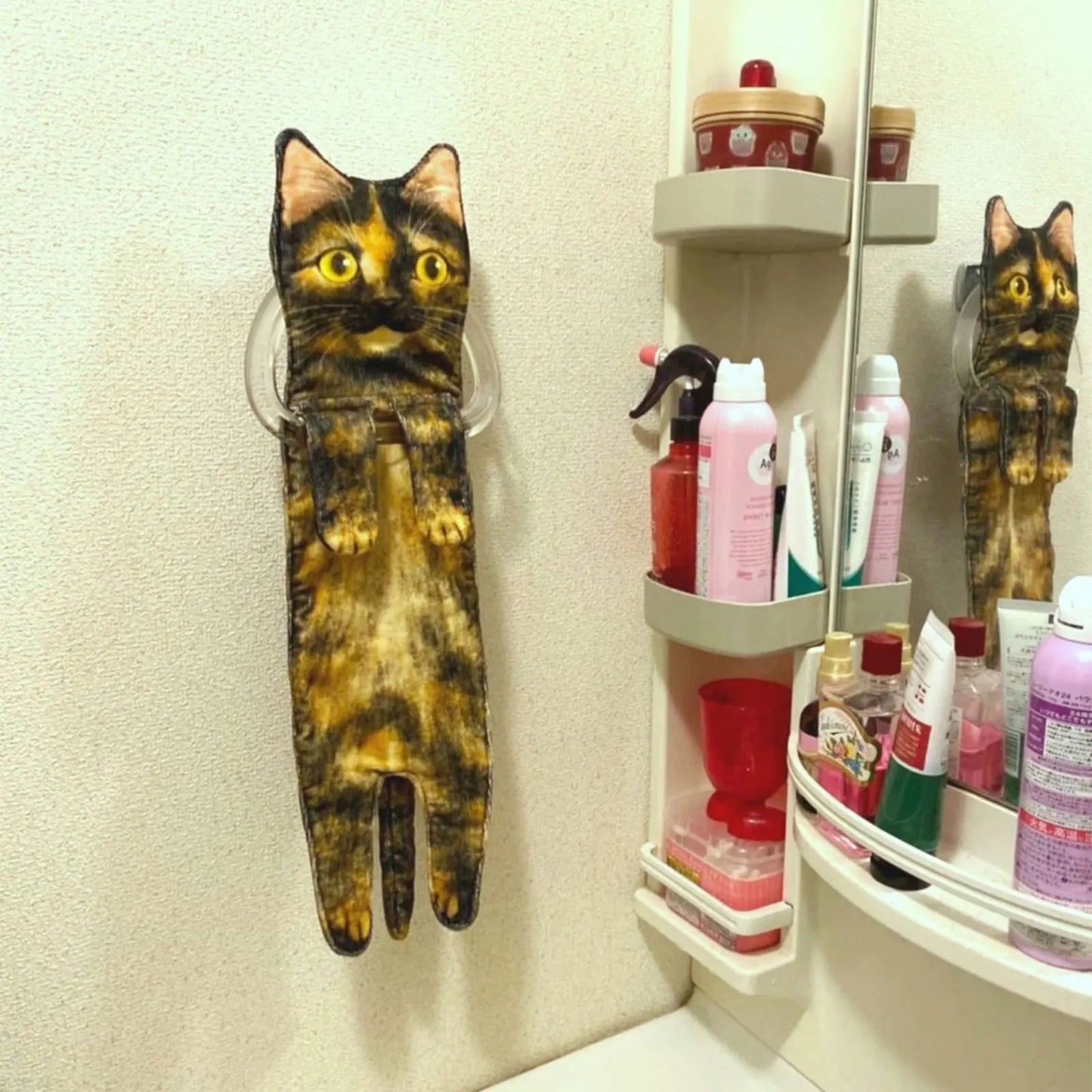 CatCling Hand Towel