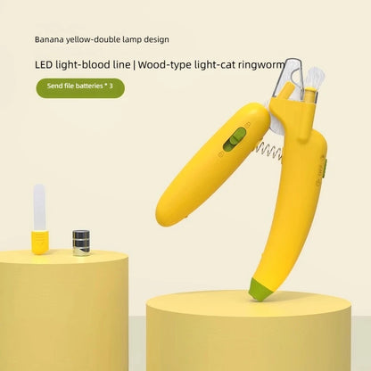 Professional Pet Nail Clippers – LED‑Lit Grooming