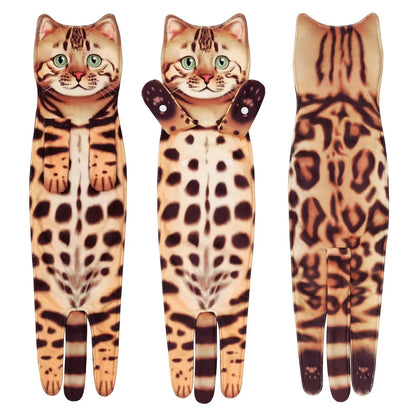CatCling Hand Towel