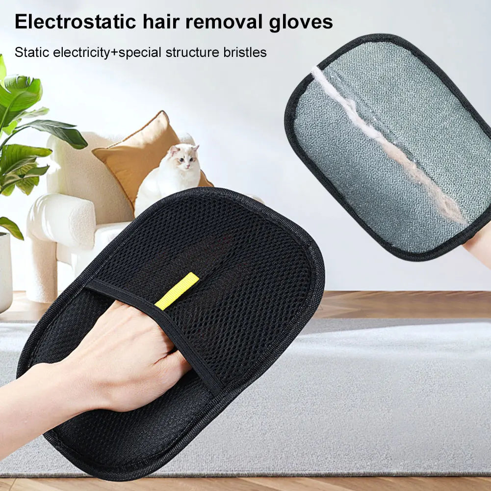 Gloves Hair Remover Brush