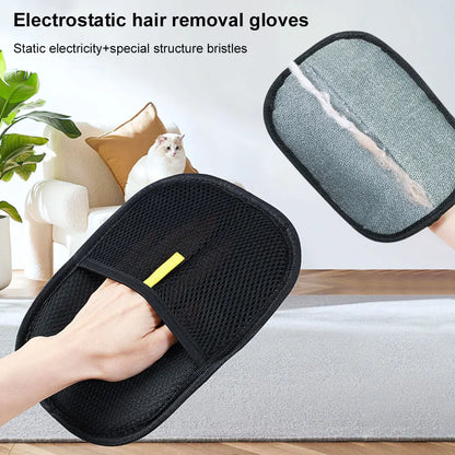 Gloves Hair Remover Brush