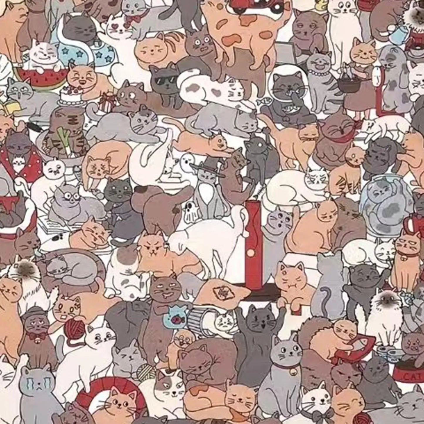 SereniCat Wood Puzzle