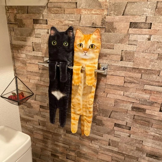 CatCling Hand Towel