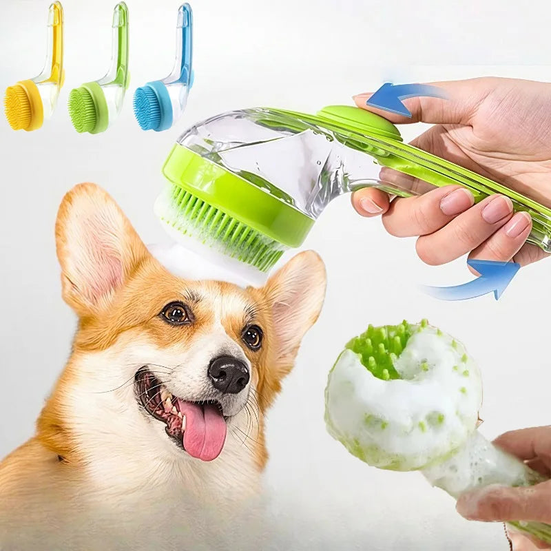 CritterFurry Spa Brush™  — Massage, Clean & Pamper in One