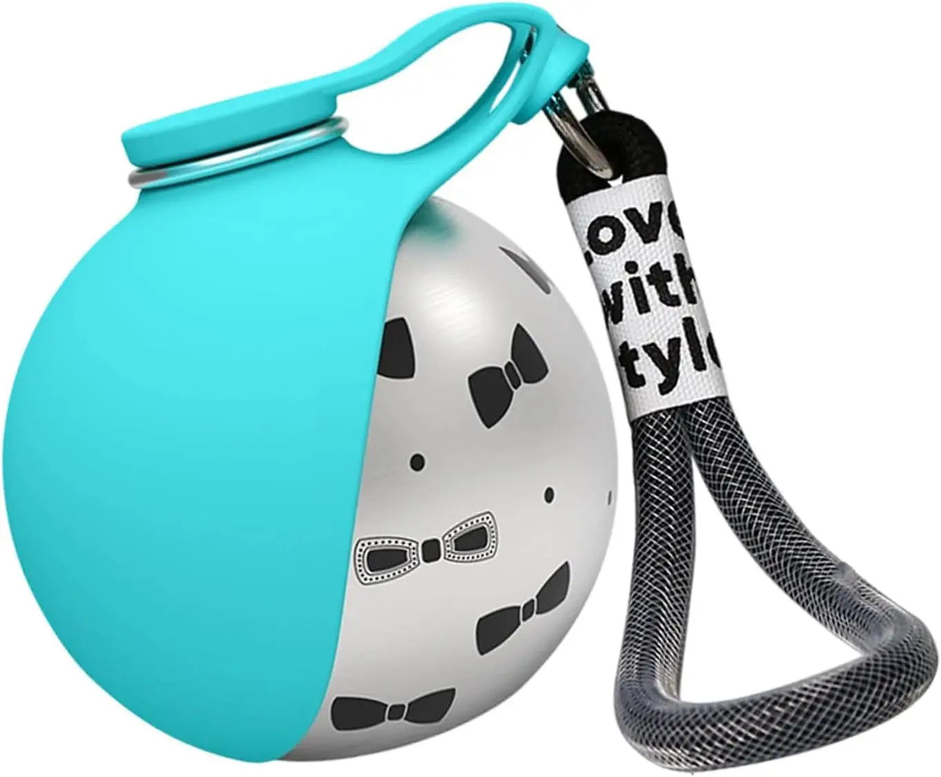 Stainless Water Bottle 🐶💧 — Drink & Bowl in One
