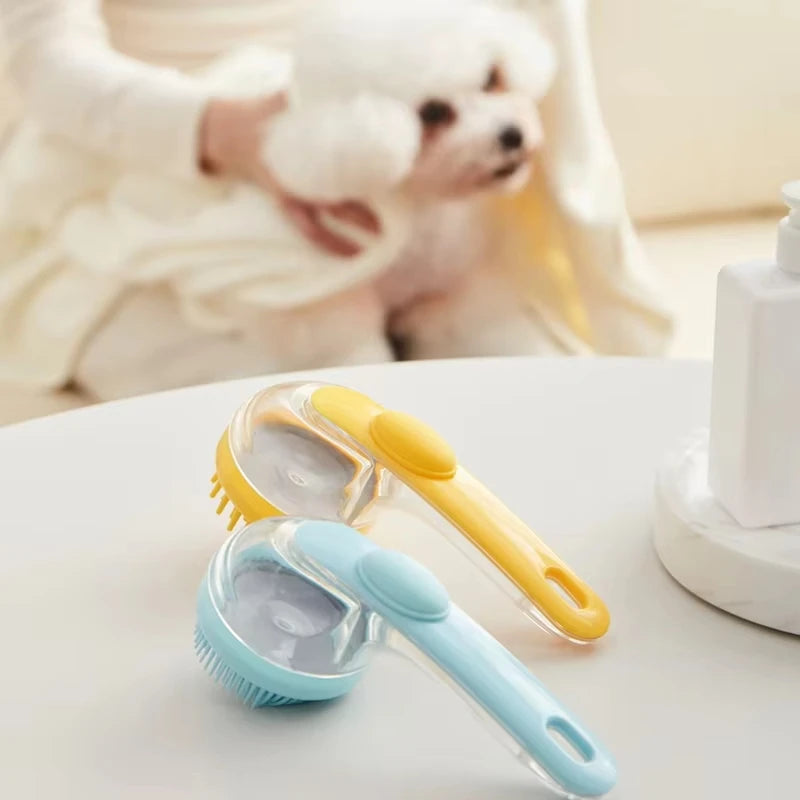 CritterFurry Spa Brush™  — Massage, Clean & Pamper in One
