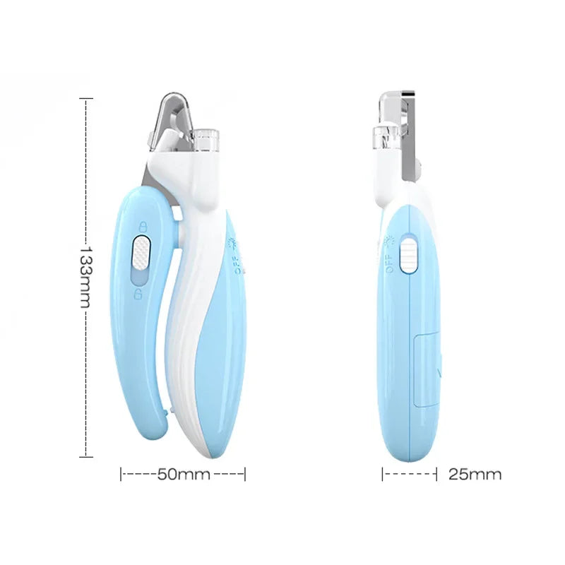 Professional Pet Nail Clippers – LED‑Lit Grooming