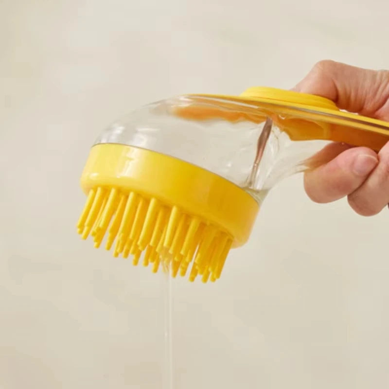 CritterFurry Spa Brush™  — Massage, Clean & Pamper in One